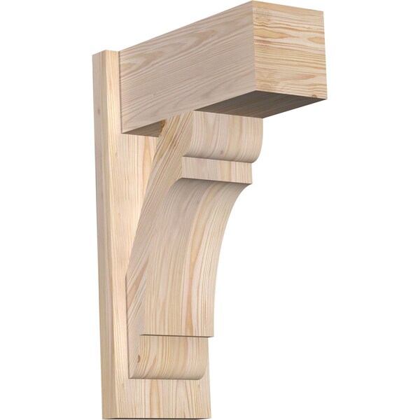 Ekena Millwork Olympic Block Smooth Outlooker, Douglas Fir, 7 1/2"W x 16"D x 24"H OUT08X16X24OLY05SDF - main